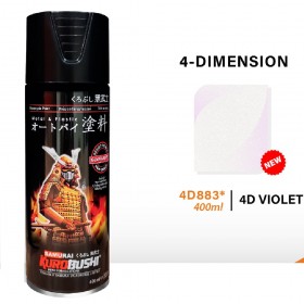 Samurai 4D883 4-Dimension Violet Spray Paint - 400mL