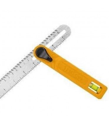 Ingco HAS181501 7 Inch Horizontal Bubble Bevel Angle Square
