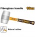 Ingco HRUH8916 16oz Fibreglass Handle Natural Rubber Hammer