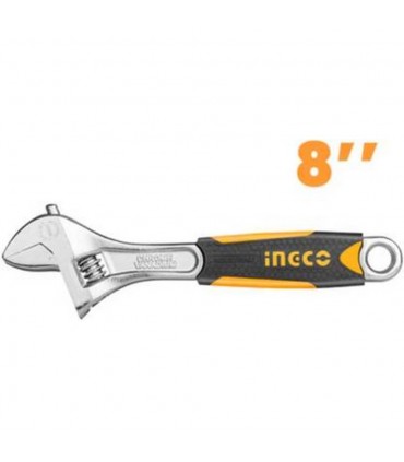 Ingco HADW131088 8 Inch Precision Jaw Adjustable Wrench