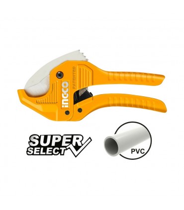 Ingco HPCS05428 193mm Auto Open Industrial Grade PVC Pipe Cutter