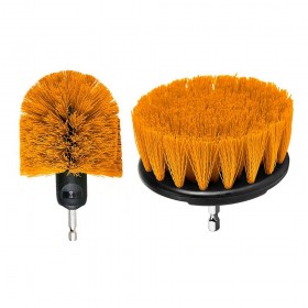 Ingco WCBM2335 2 Pcs Medium Bristle Brush Cleaning Set