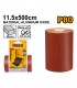 Ingco AKHS08065 11.5 x 500cm Durable Grit Flexible Roll Sandpaper