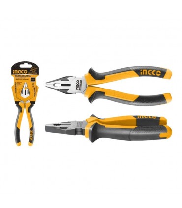 Ingco HCP28188 7 Inch Ergonomic Grip Combination Pliers