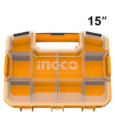 Ingco PBX1511 15 Inch Durable Compartments Plastic Organizer