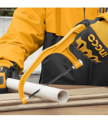 Ingco MHHF1503 24TPI Blade Compact Mini Hacksaw Frame
