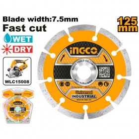 Ingco DMD011254 125mm High Precision Dry Cutting Diamond Disc