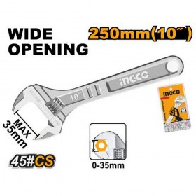 Ingco HADW131102 250mm Precision Jaw Adjustable Wrench