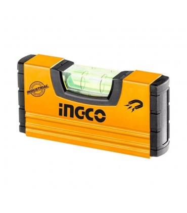 Ingco HMSL03101 10cm UV Resistant Magnetized Base Mini Hand Level