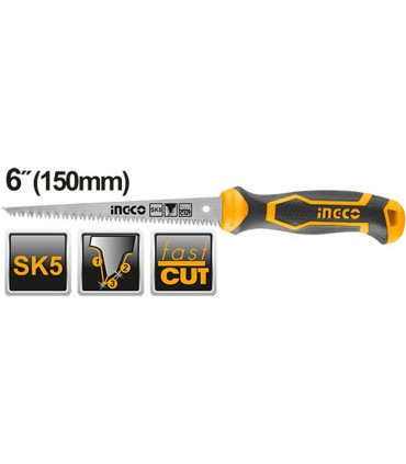 Ingco HWBSW68 6 Inch Sharp Teeth Ergonomic Handle Wall Board Saw