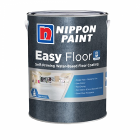 Nippon Paint Easy Floor Self Priming Water-Based Interior Floor Coating - 5 Litre