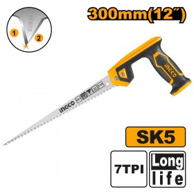 Ingco HCS3008 12 Inch Ergonomic Handle Precision Cutting Compass Saw