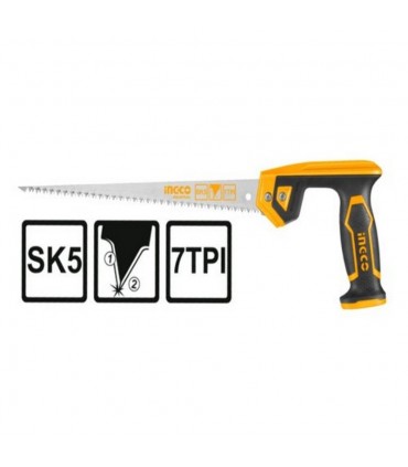 Ingco HCS3008 12 Inch Ergonomic Handle Precision Cutting Compass Saw
