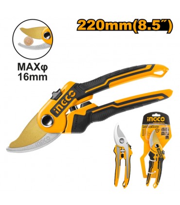 Ingco HPS0601 200mm High Quality Blade Teflon Coated Pruning Shear