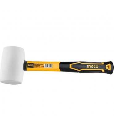 Ingco HRUH8308 80z Non Marring Soft Face Hand Tool Rubber Hammer