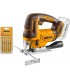 Ingco CJSLI1008 20V Cordless Jig Saw with Saw Blades - Bare Unit