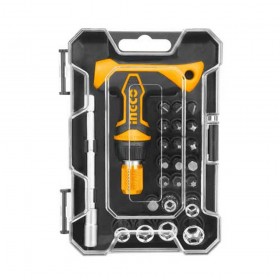 Ingco HKSDB0188 24 Pcs T-Handle Wrench Screwdriver Set
