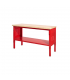 M10 WB01 Heavy Duty Bench with Wooden Table Top