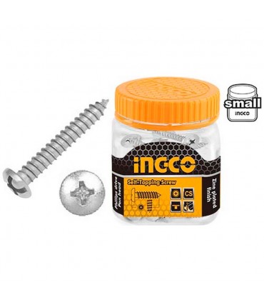 Ingco HWPS3501911 5 x 19mm Sharp Thread Carbon Steel Self Tapping Screw