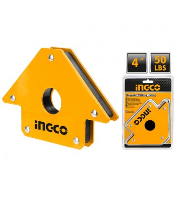 Ingco AMWH50041 4 Inch Strong Magnetic Force Multi-Angle Support Welding Holder