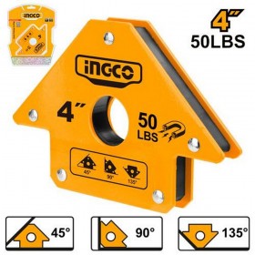 Ingco AMWH50041 4 Inch Strong Magnetic Force Multi-Angle Support Welding Holder
