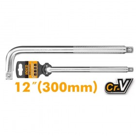 Ingco HLHD12121 12 Inch 1/2 Drive Chrome-Plated L-Handle