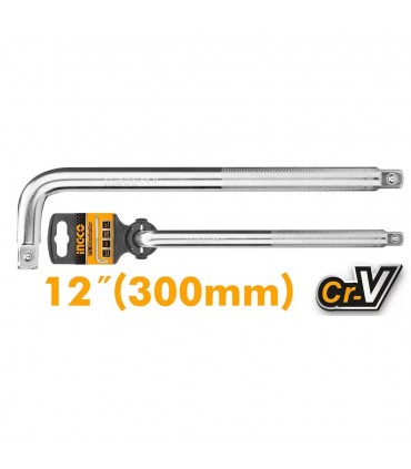 Ingco HLHD12121 12 Inch 1/2 Drive Chrome-Plated L-Handle