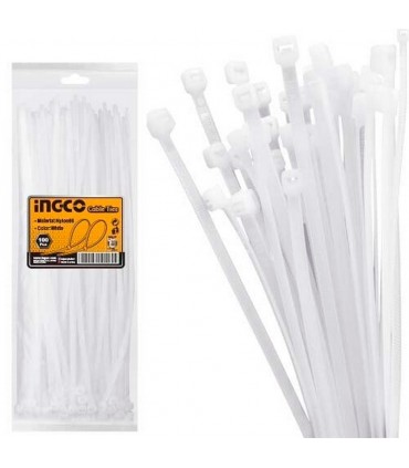 Ingco HCT3002 300mm Nylon 66 Cable Ties