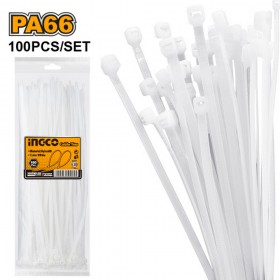Ingco HCT3002 300mm Nylon 66 Cable Ties