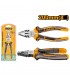 Ingco HCP08208 8 x 200mm Durable Grip Precision Cutting Combination Pliers