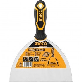 Ingco HPUT08150 150mm Comfortable Grip Putty Trowel