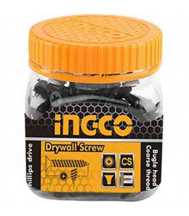 Ingco HWDS3503221 5 x 32mm Sharp Tip Black Phosphate Coated Drywall Screw