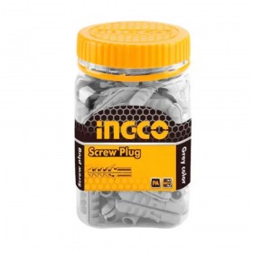 Ingco HWSP0603011 6 x 30mm Wall Mounting Plastic Screw Plug