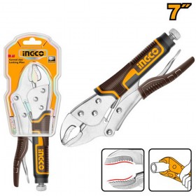 Ingco HCJLW0207 7 Inch Curved Jaw Locking Plier