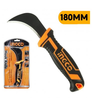 Ingco HPK81801 180mm Sharp Hook Edge Hook Knife