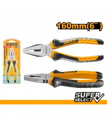 Ingco HCP08168 6 Inch Multi-Function Grip Combination Pliers