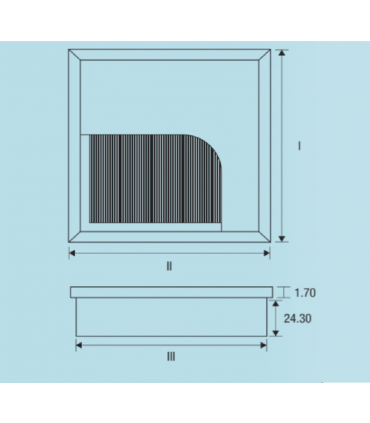 Aluminium Durable Slim Fit Rectangle Wire Cover 80mm - Silver