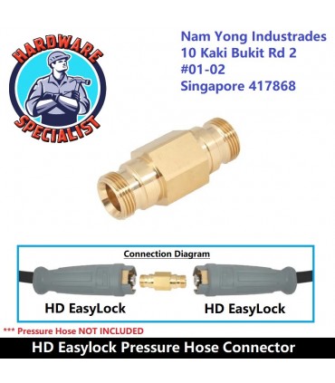 Hardware Specialist Pressure Hose Connector Adapter For New Karcher Easylock HD Pressure Hose