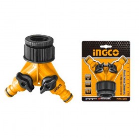 Ingco HHC1202 2 Way Plastic Hose Connector