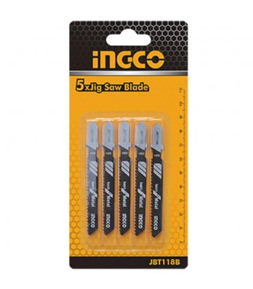 Ingco JBT118B 50mm Fine Cut Durable Jig Saw Blade for Metal