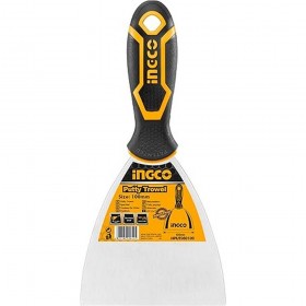 Ingco HPUT08100 100mm Ergonomic Handle Flexible Blade Putty Trowel