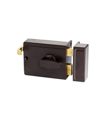 Nelon 533A-W Steel Bracket Rim Entrance Lock
