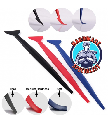 5 Pieces Kit Car Detailing Wrap Vinyl Tools
