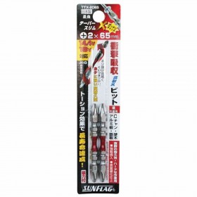 Sunflag TTX-2065 Taper Slim Torsion Double-Ended Bits