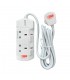 Britz 3M Cable Extension  2 Pin Safety Socket Cable