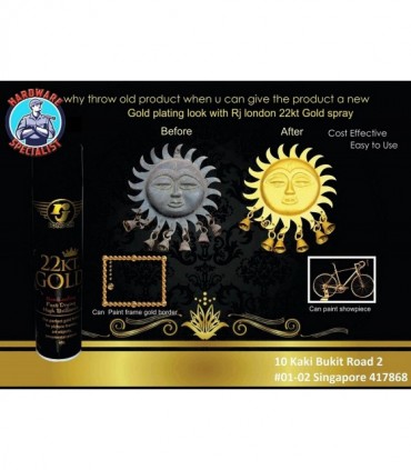 RJ London 22KT Gold Spray Paint 227g