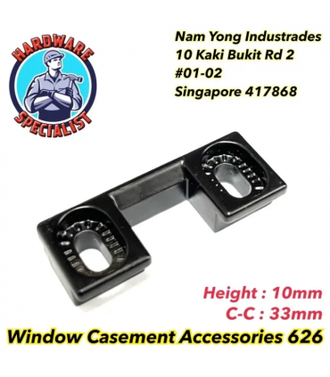 Hardware Specialist 626 Window Casement Flush Bolt Accessories
