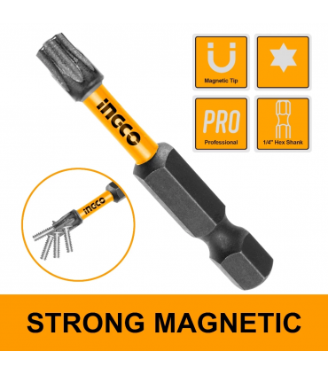 Ingco AKDL25106 51 Pcs Impact Screwdriver Bits Set