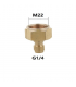 Hardware Specialist 1/4 Male Quick Click To M22 Female Threaded Pressure Washer Connector