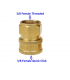 Hardware Specialist 3/8 Female Quick Click To 3/8 Female Threaded Pressure Washer Connector